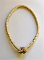 Hotsjok design halskæde i slangeskind